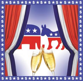 Who's paying for the parties' parties?