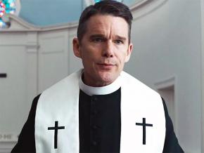 Ethan Hawke as Rev. Ernst Toller in First Reformed